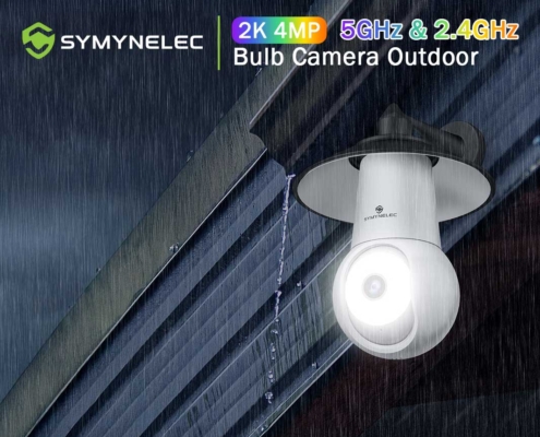 SYMYNELEC Light Bulb Security Camera
